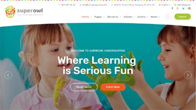  Play Schools Website Design Amritsar | Design#252
     