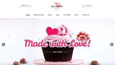  Bakery Website Design Amritsar | Design#432
     