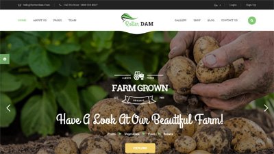  Agriculture Website Design Amritsar | Design#301
     